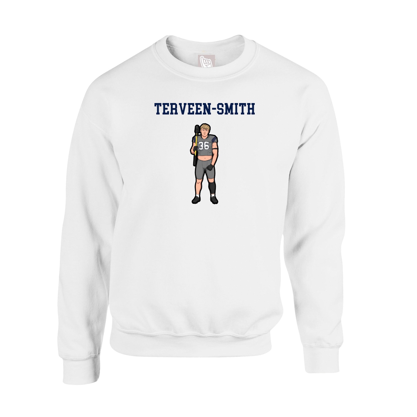 Fleece Crew — Shirsey in White