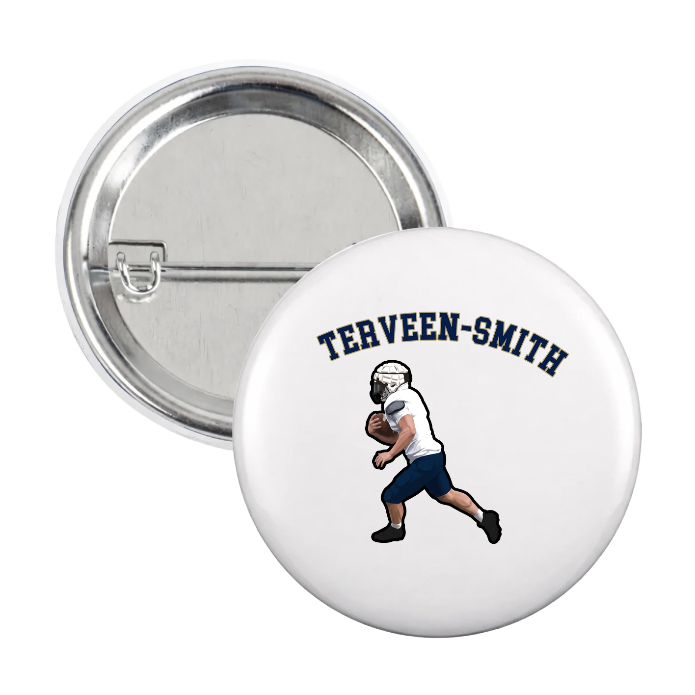 Game Day Button — Shirsey Arch in White