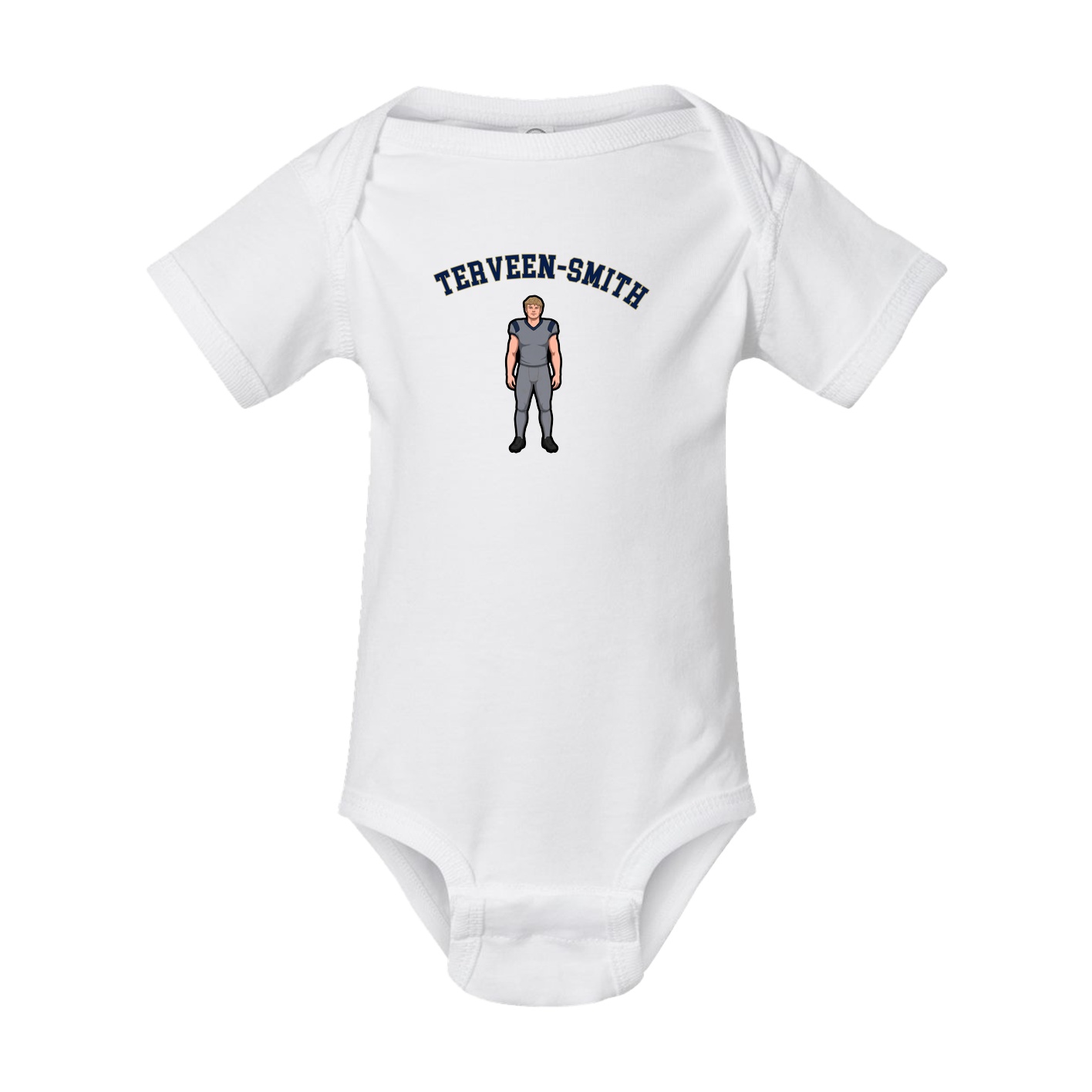 Baby Onesie — Shirsey Arch in White