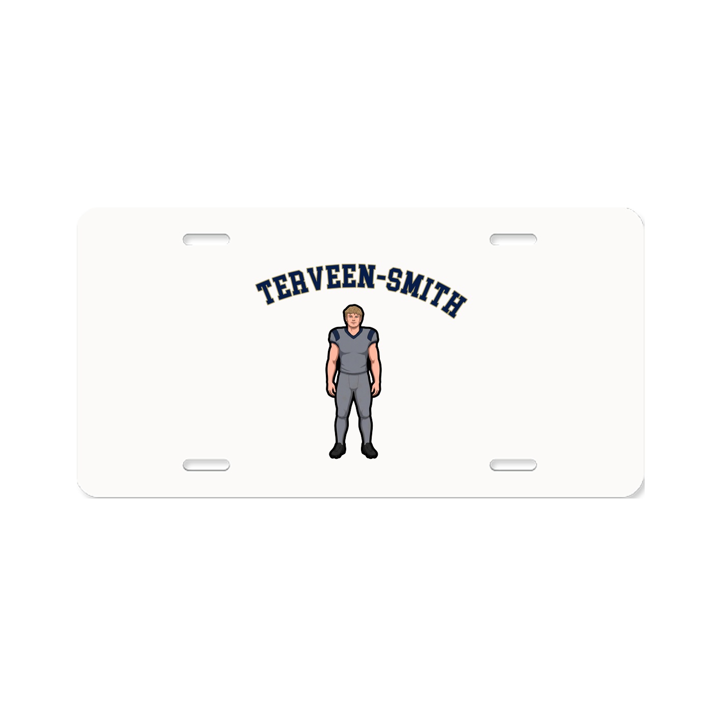 License Plate — Shirsey Arch in Classic