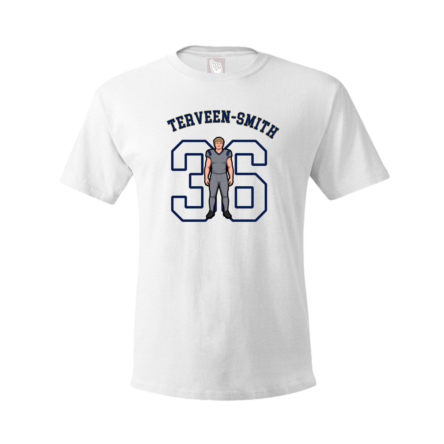 Tee — Shirsey Arch in White