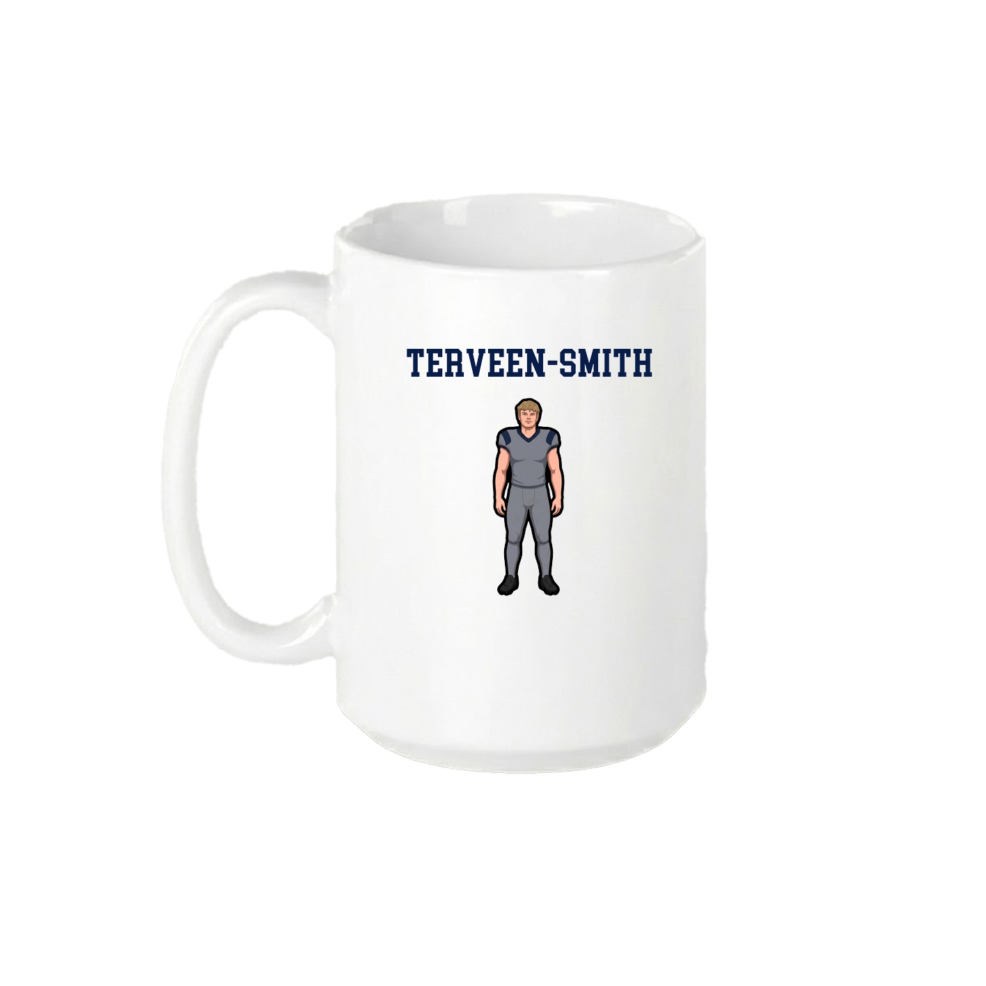 15oz Coffee Mug — Shirsey in White