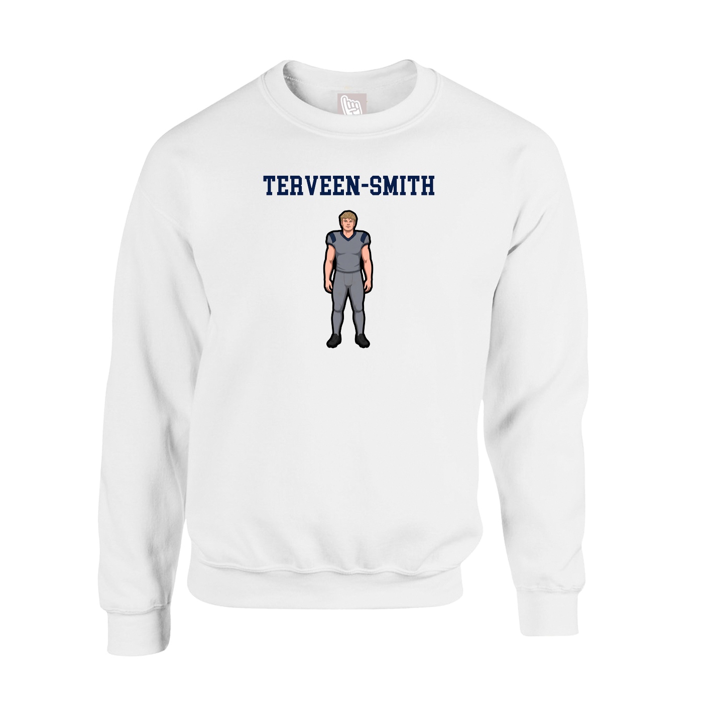 Fleece Crew — Shirsey in White