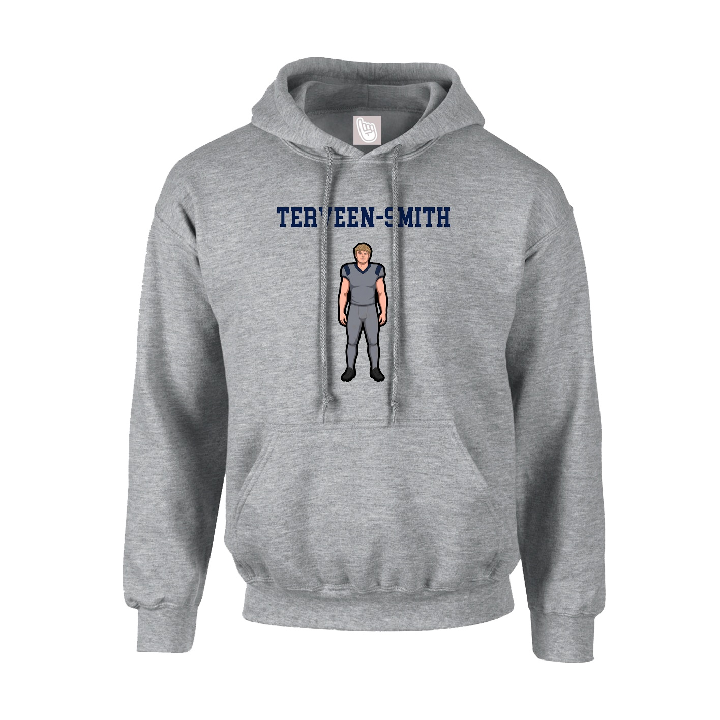Youth Hoodie — Shirsey in Grey