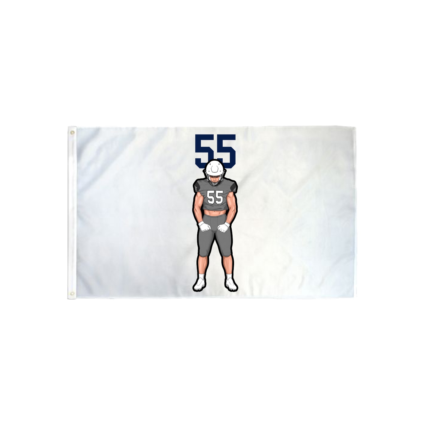 3x5 Flag — Number Top in Classic