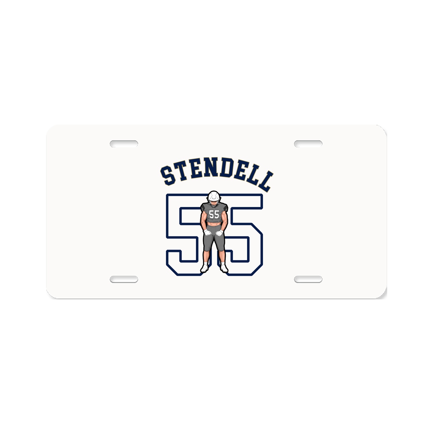 License Plate — Shirsey Arch in Classic