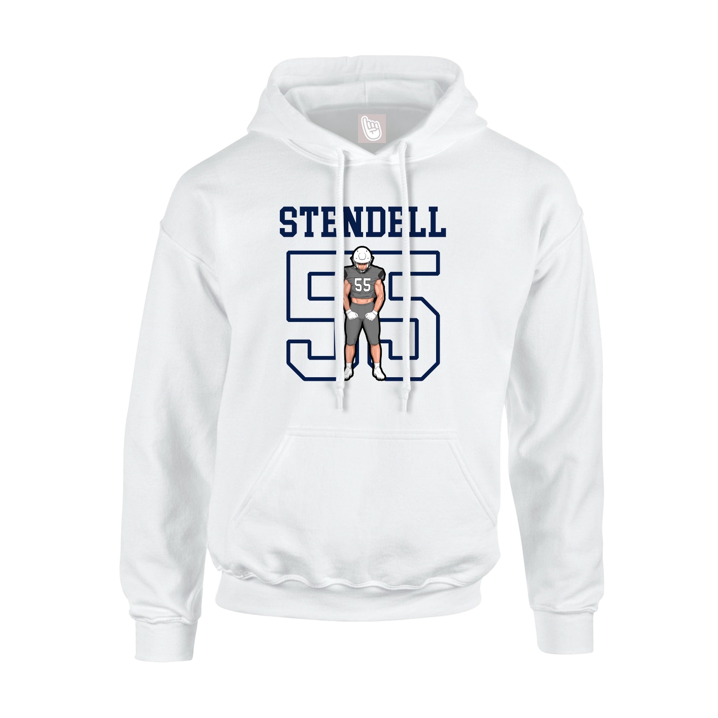Youth Hoodie — Shirsey in White