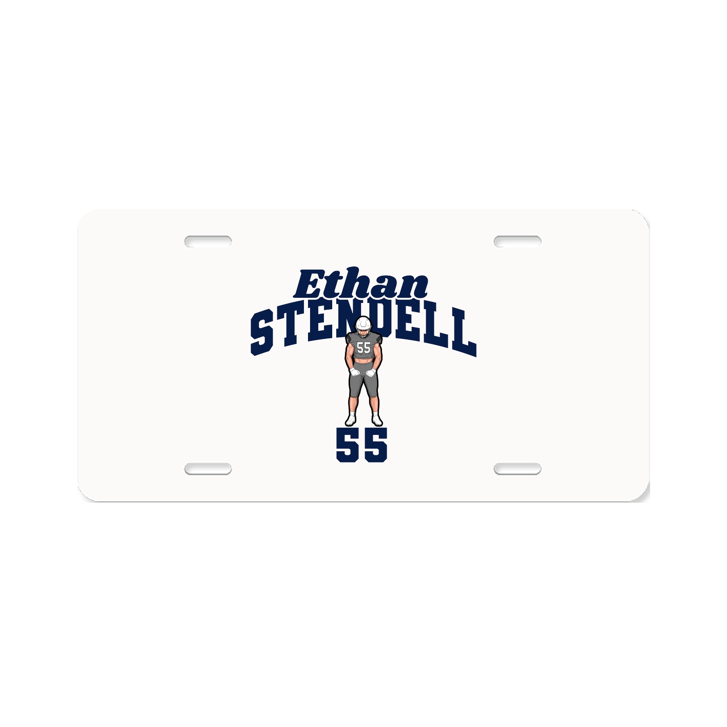 License Plate — Signature Arch in Classic