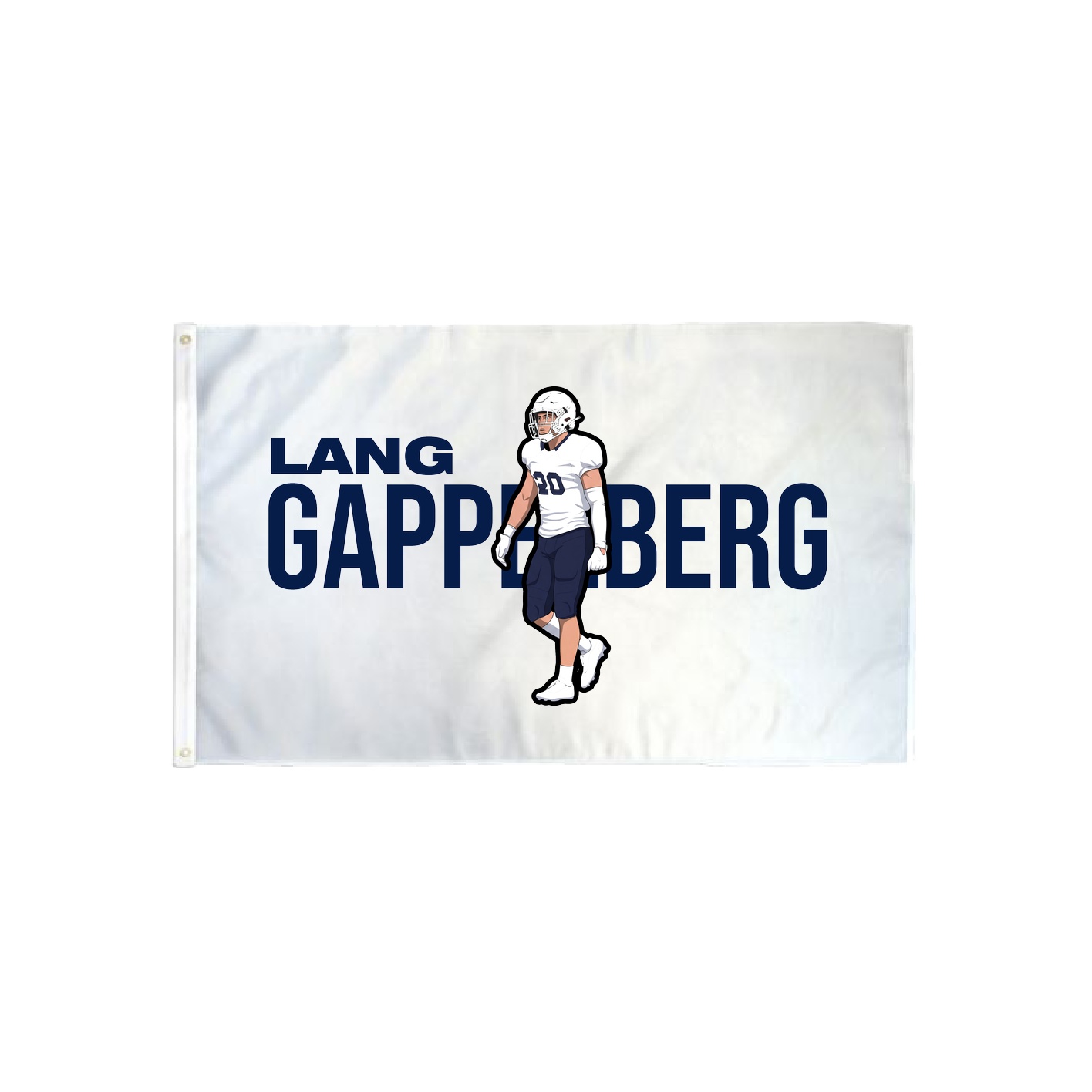 3x5 Flag — Player Name in Classic