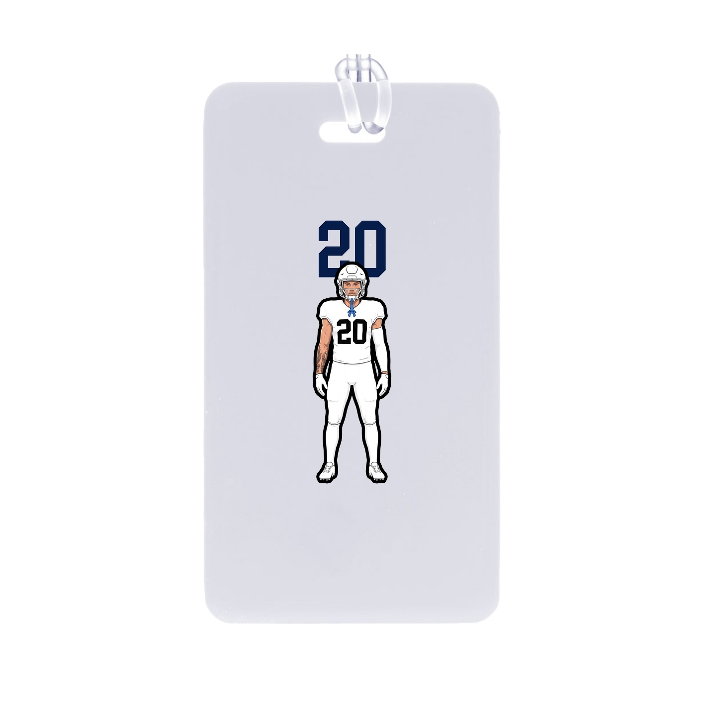 Bag Tag — Number Top in Classic