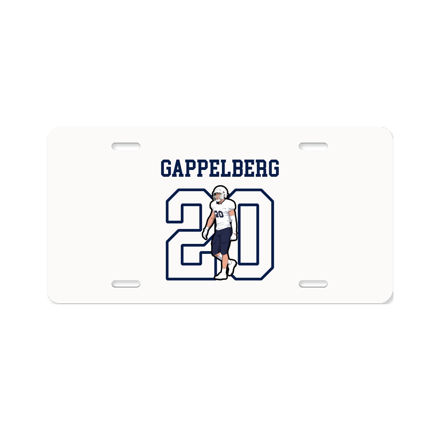 License Plate — Shirsey in Classic