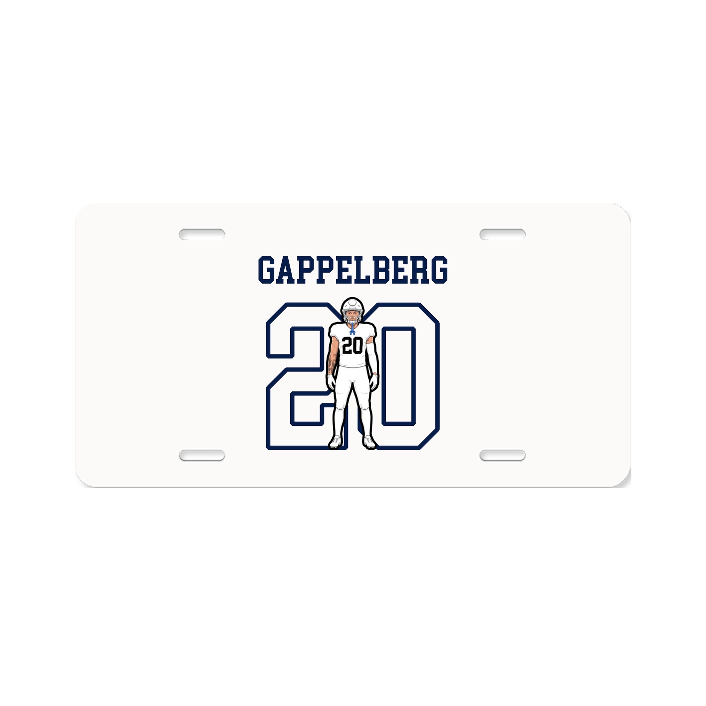 License Plate — Shirsey in Classic