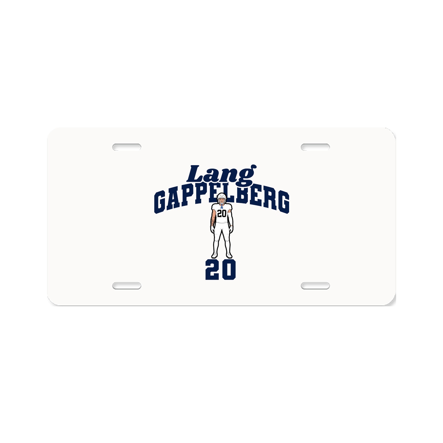 License Plate — Signature Arch in Classic