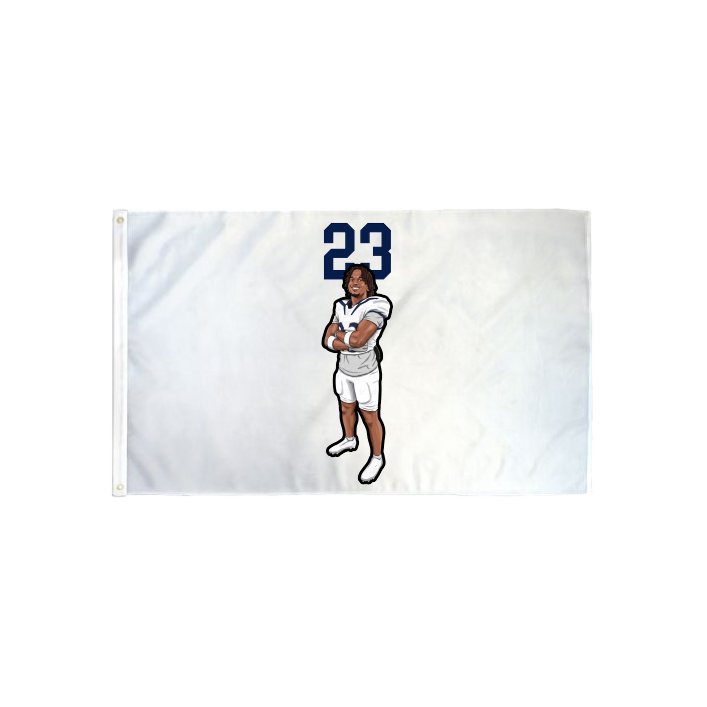 3x5 Flag — Number Top in Classic