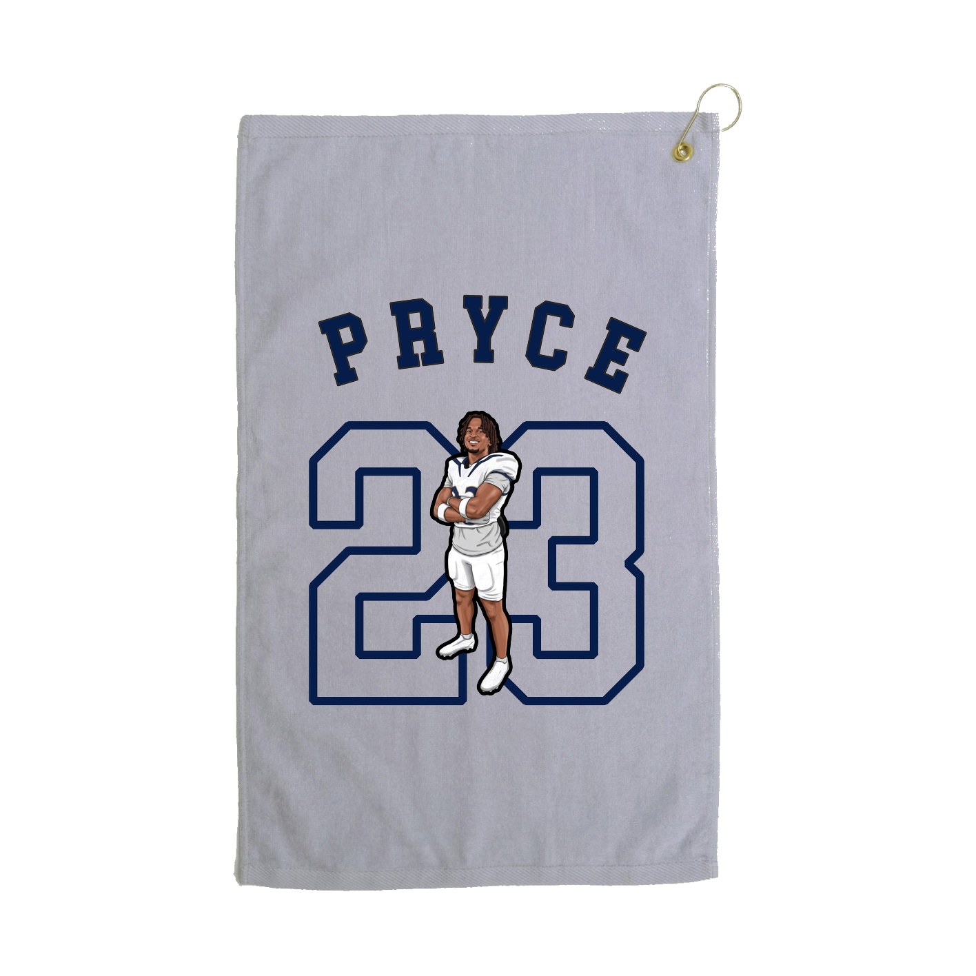 Golf Towel — Shirsey Arch in Grey