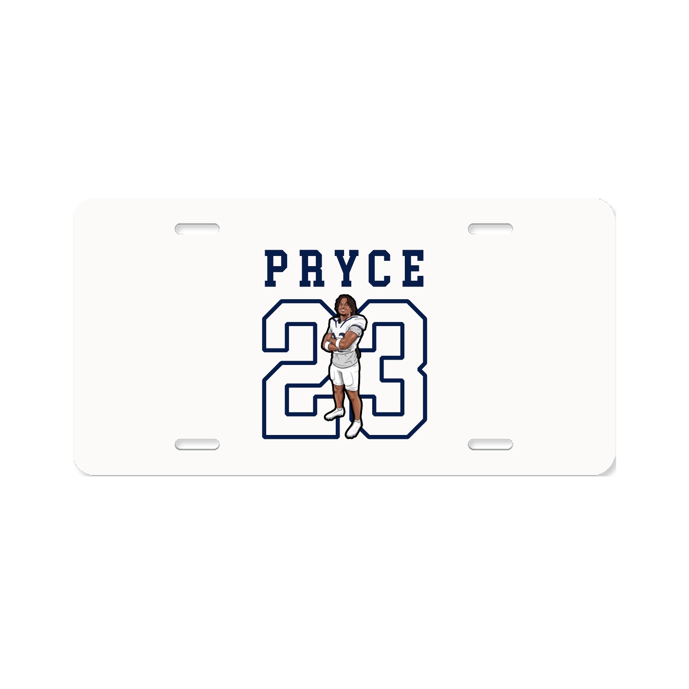 License Plate — Shirsey in Classic