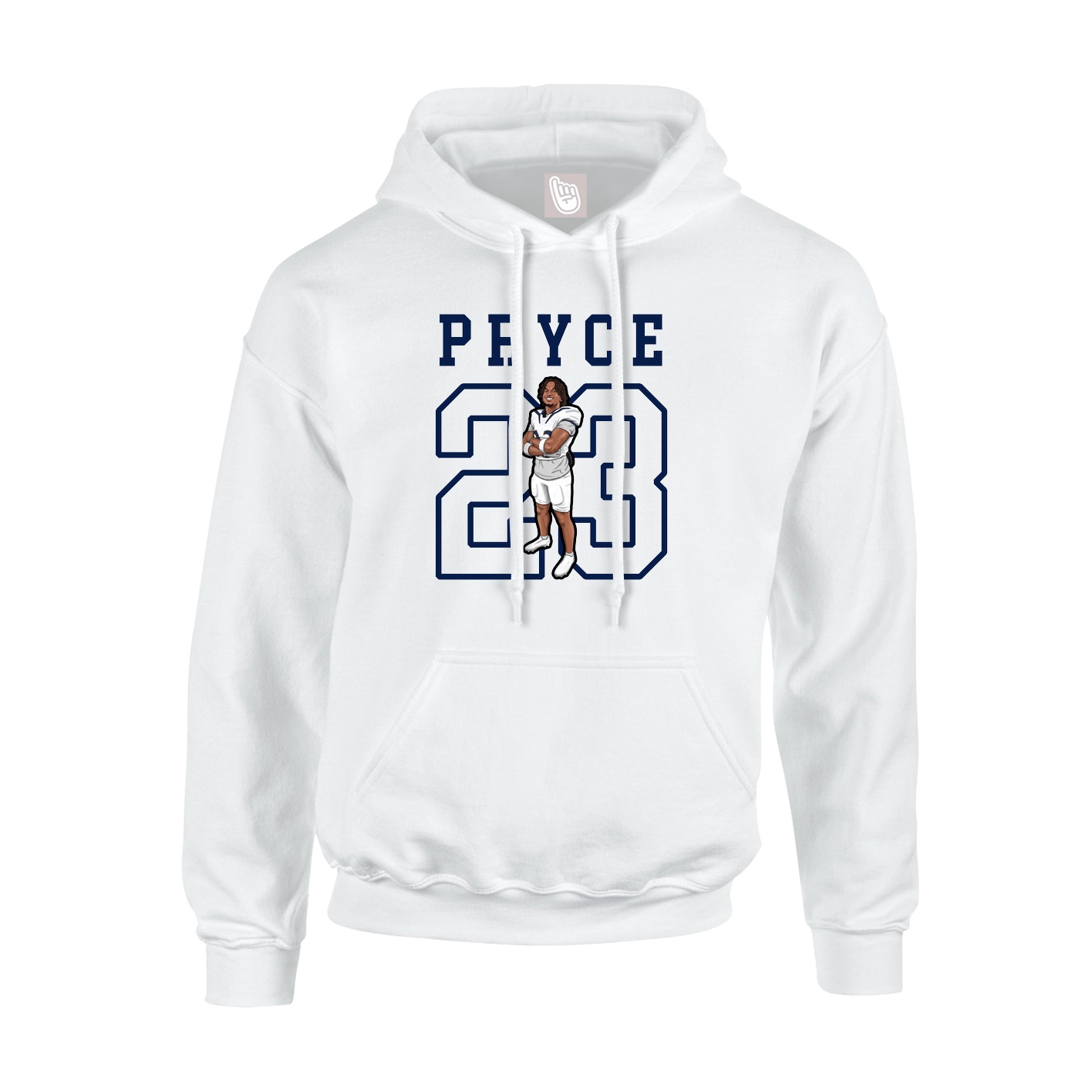 Youth Hoodie — Shirsey in White