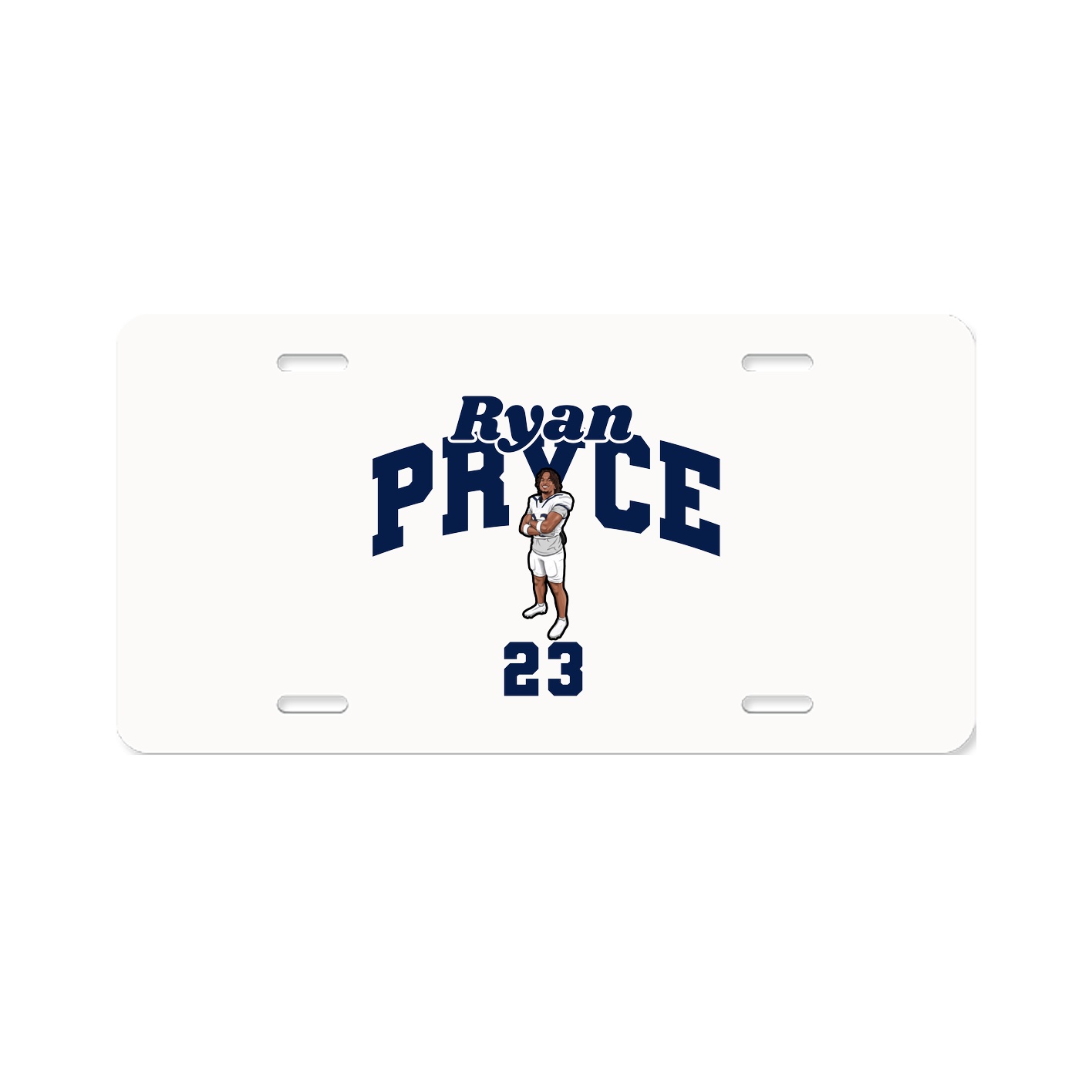 License Plate — Signature Arch in Classic