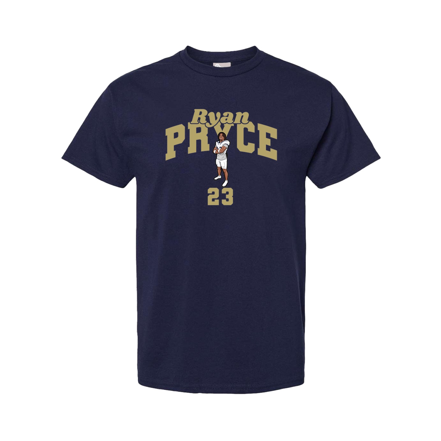 Youth Tee — Signature Arch in Navy