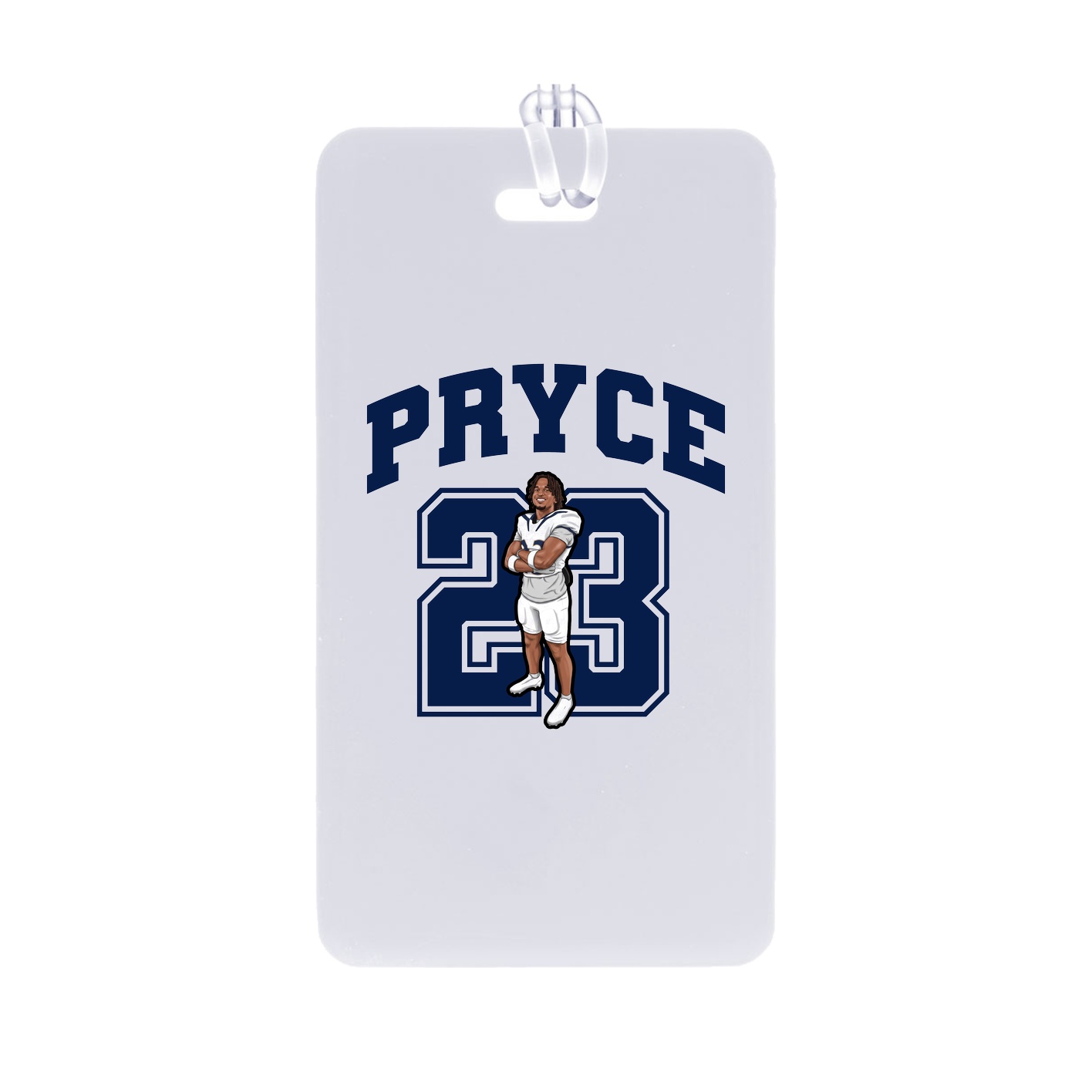 Bag Tag — Number in Classic