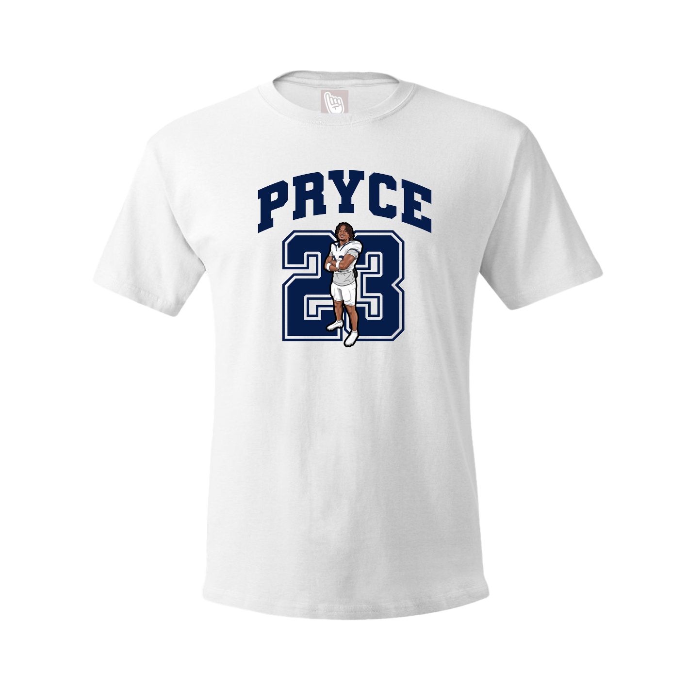 Tee — Number in White