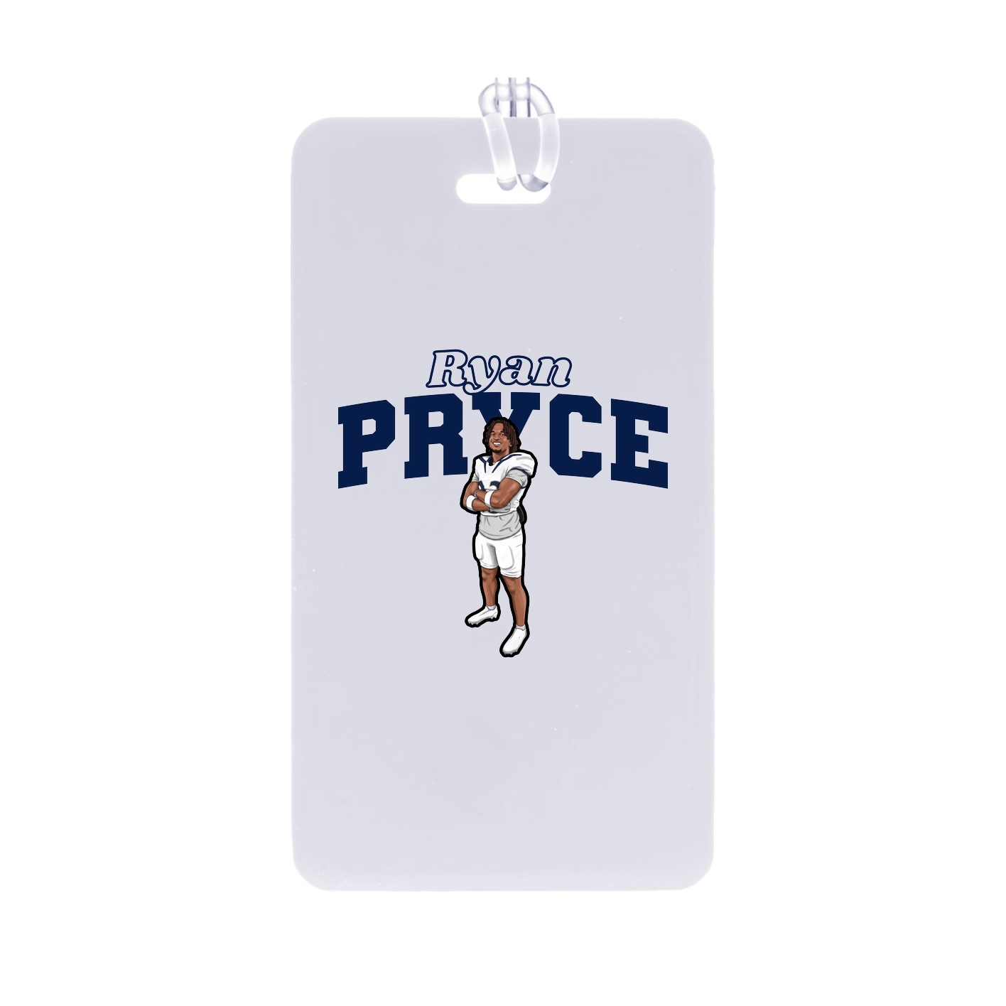 Bag Tag — Name Arch in Classic