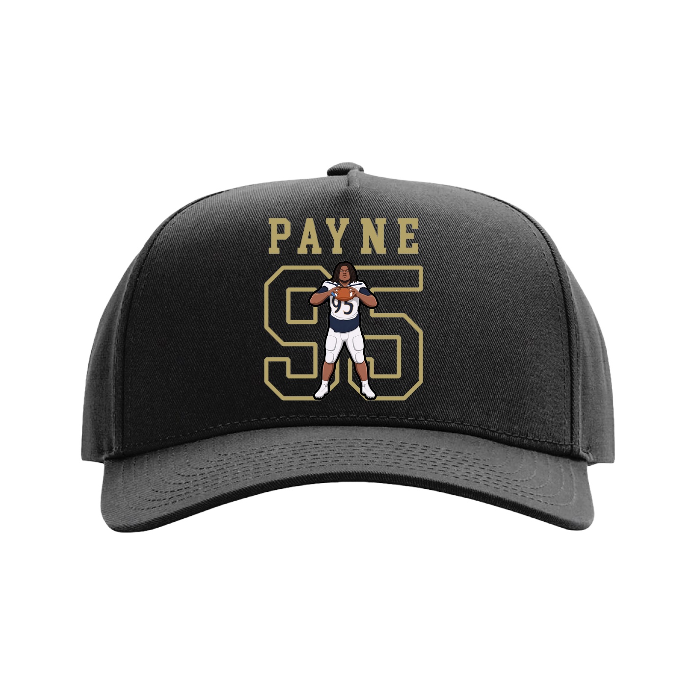 Full Fabric Five-Panel Champ Cap