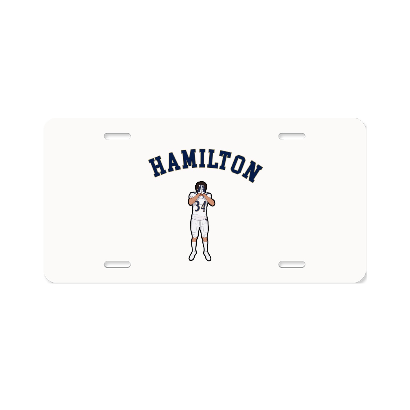 License Plate — Shirsey Arch in Classic