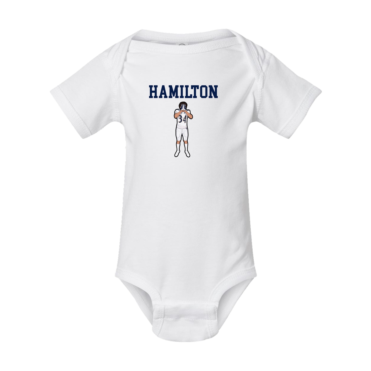Baby Onesie — Shirsey in White