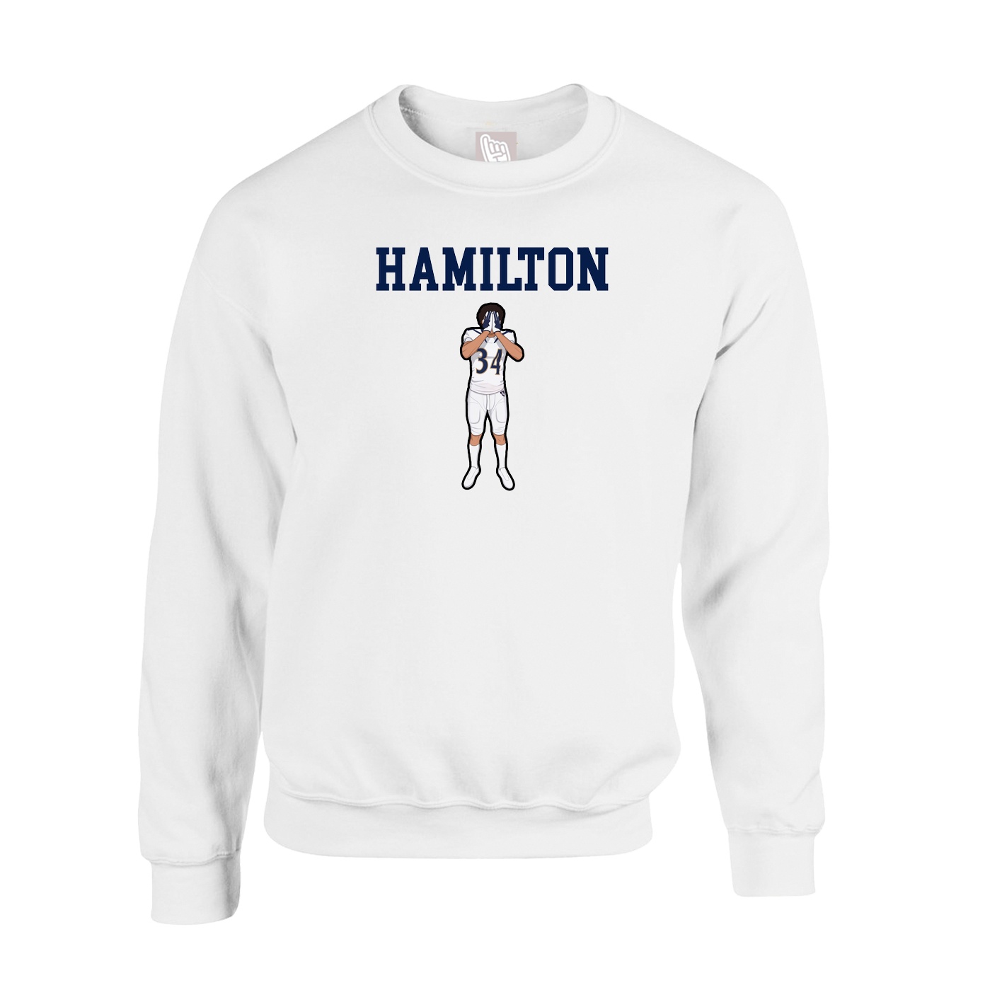 Fleece Crew — Shirsey in White