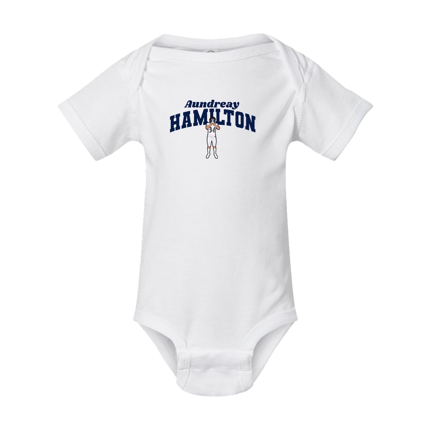Baby Onesie — Signature Arch in White