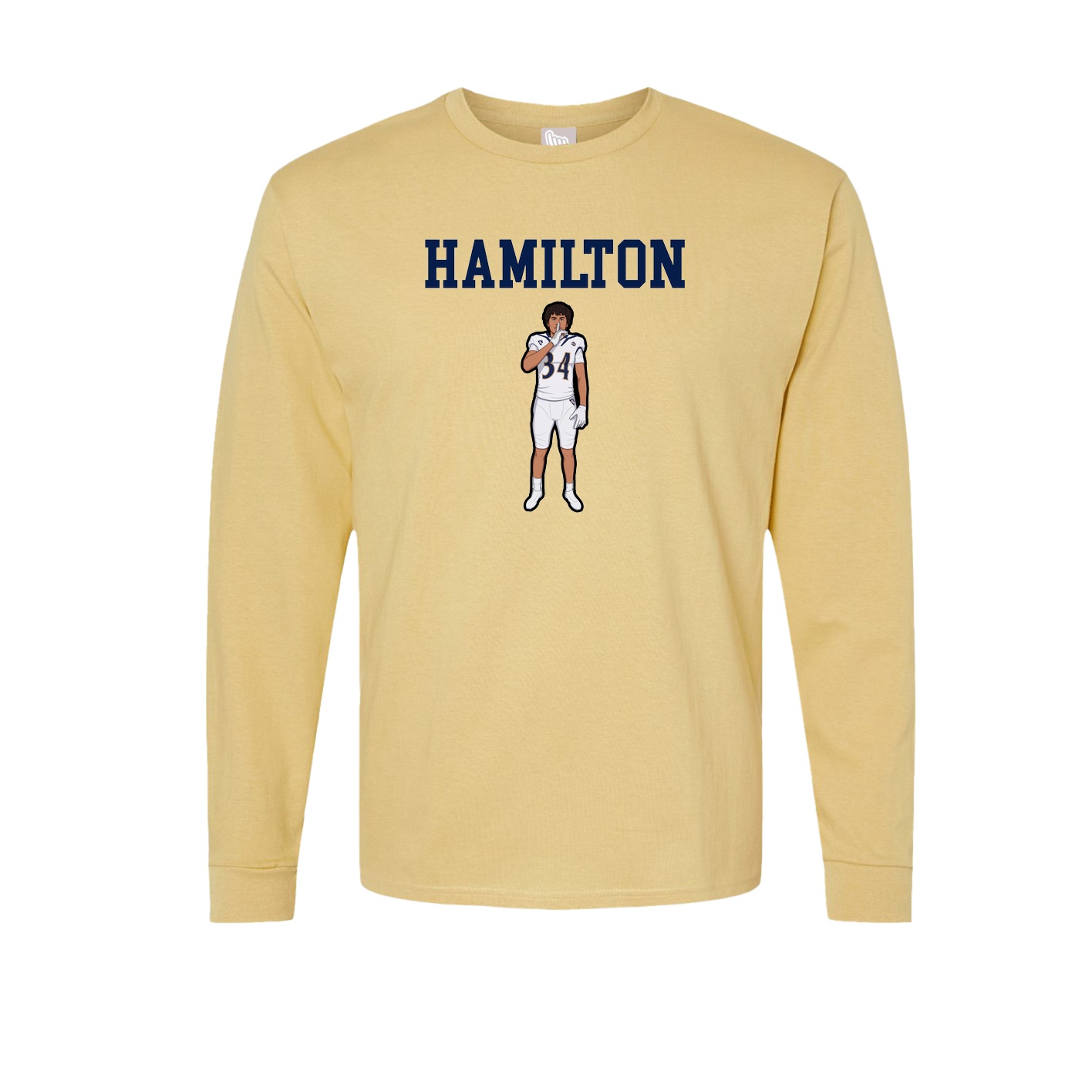 Long Sleeve Tee — Shirsey in Vegas Gold