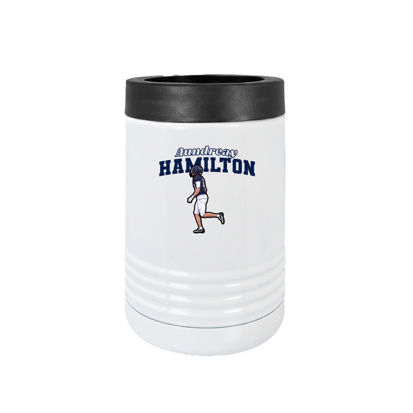 Beverage Holder — Name Arch in White