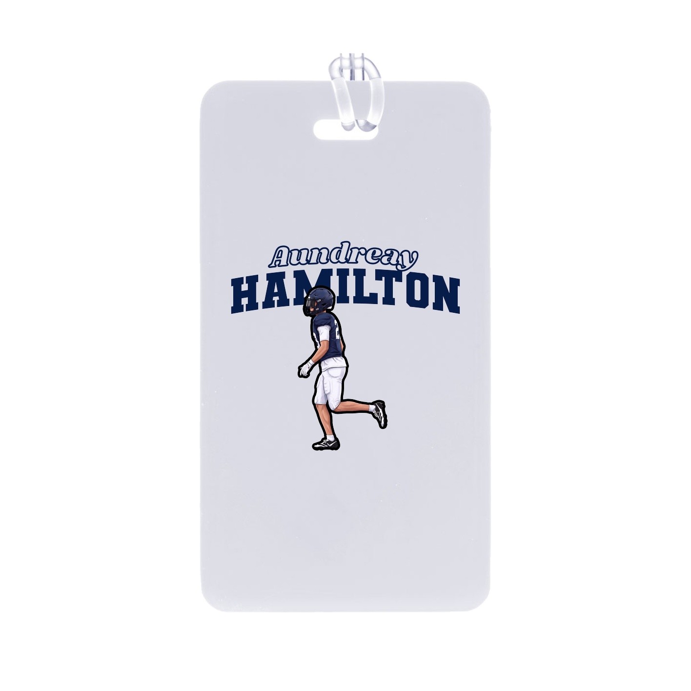 Bag Tag — Name Arch in Classic