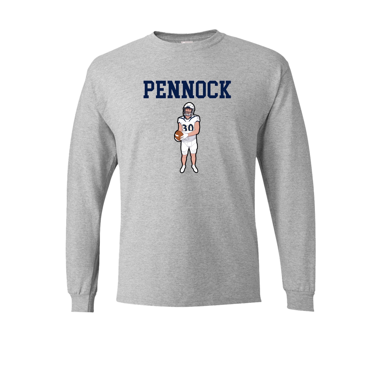 Long Sleeve Tee — Shirsey in Grey
