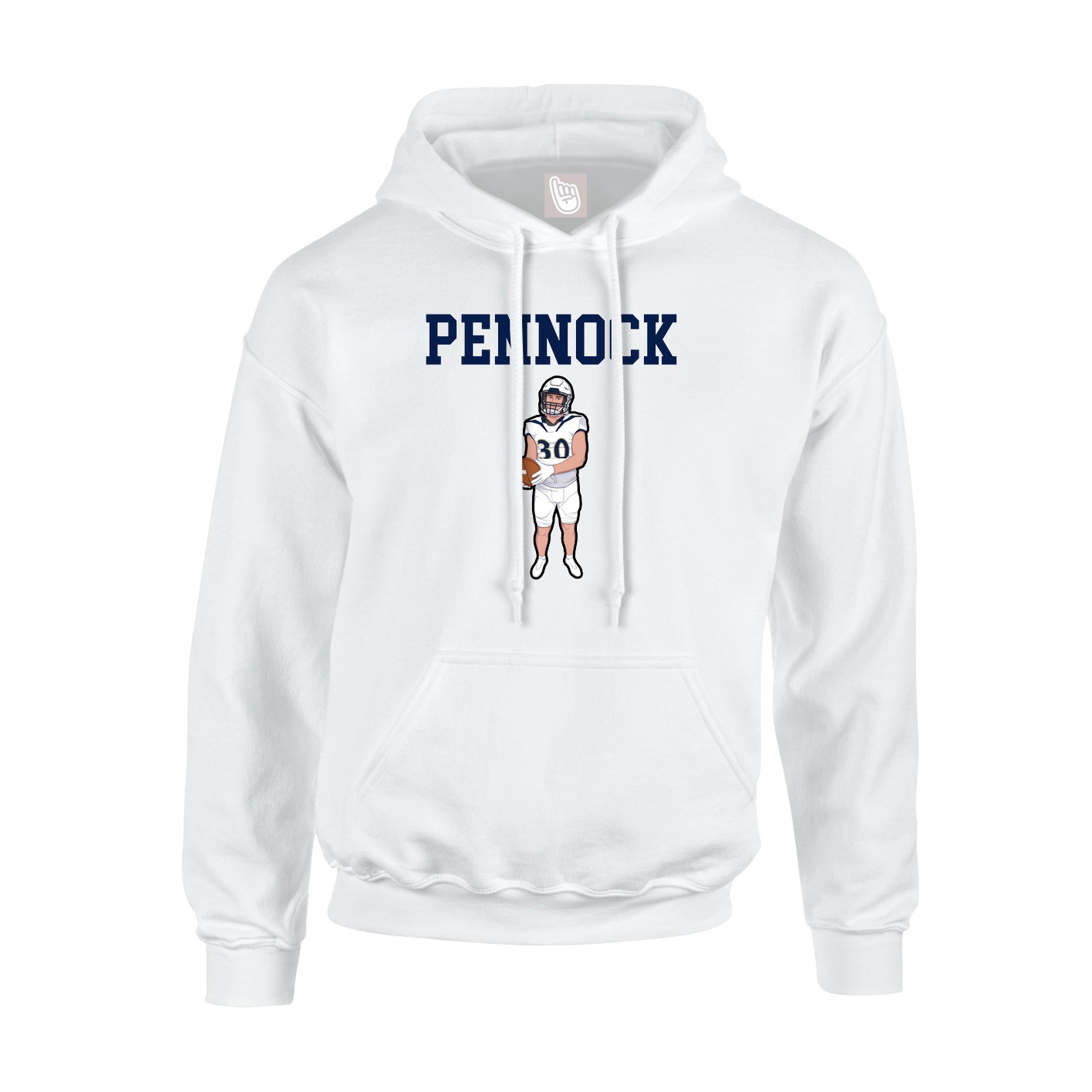 Youth Hoodie — Shirsey in White