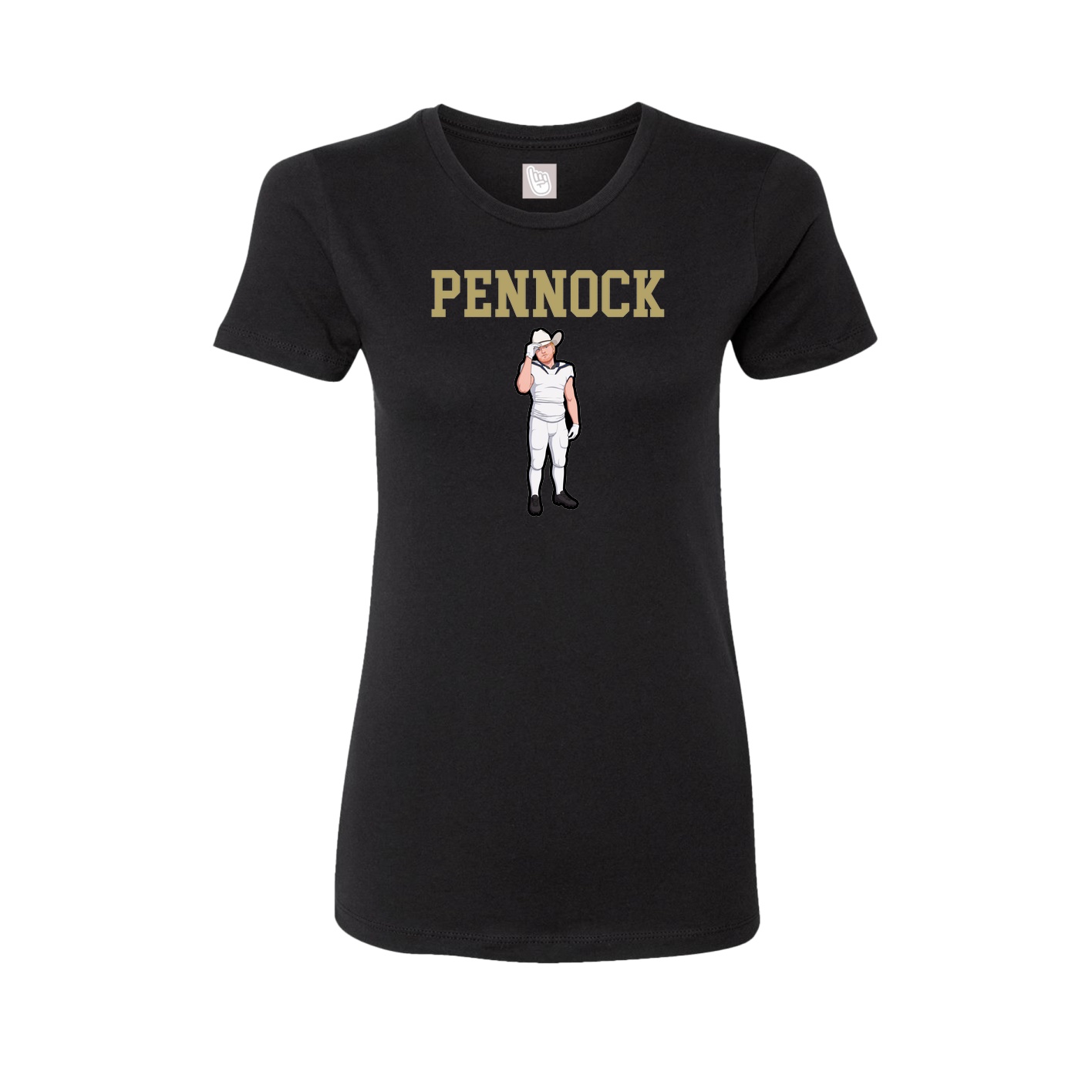 Fitted Women's Tee — Shirsey in Black