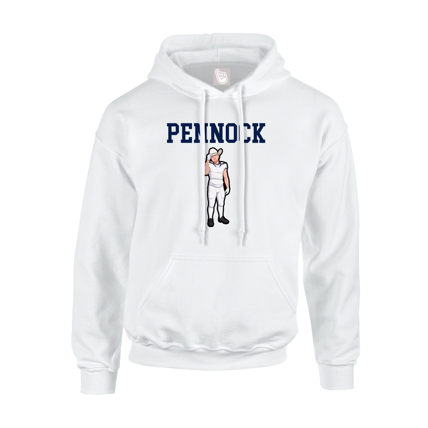 Youth Hoodie — Shirsey in White