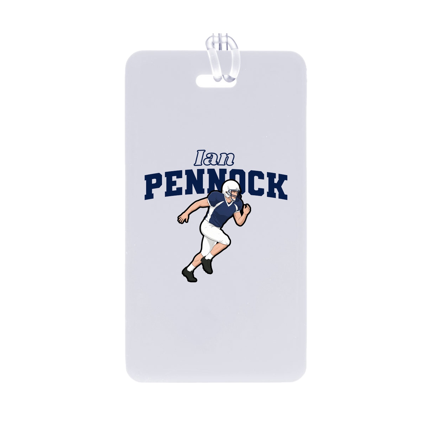 Bag Tag — Name Arch in Classic