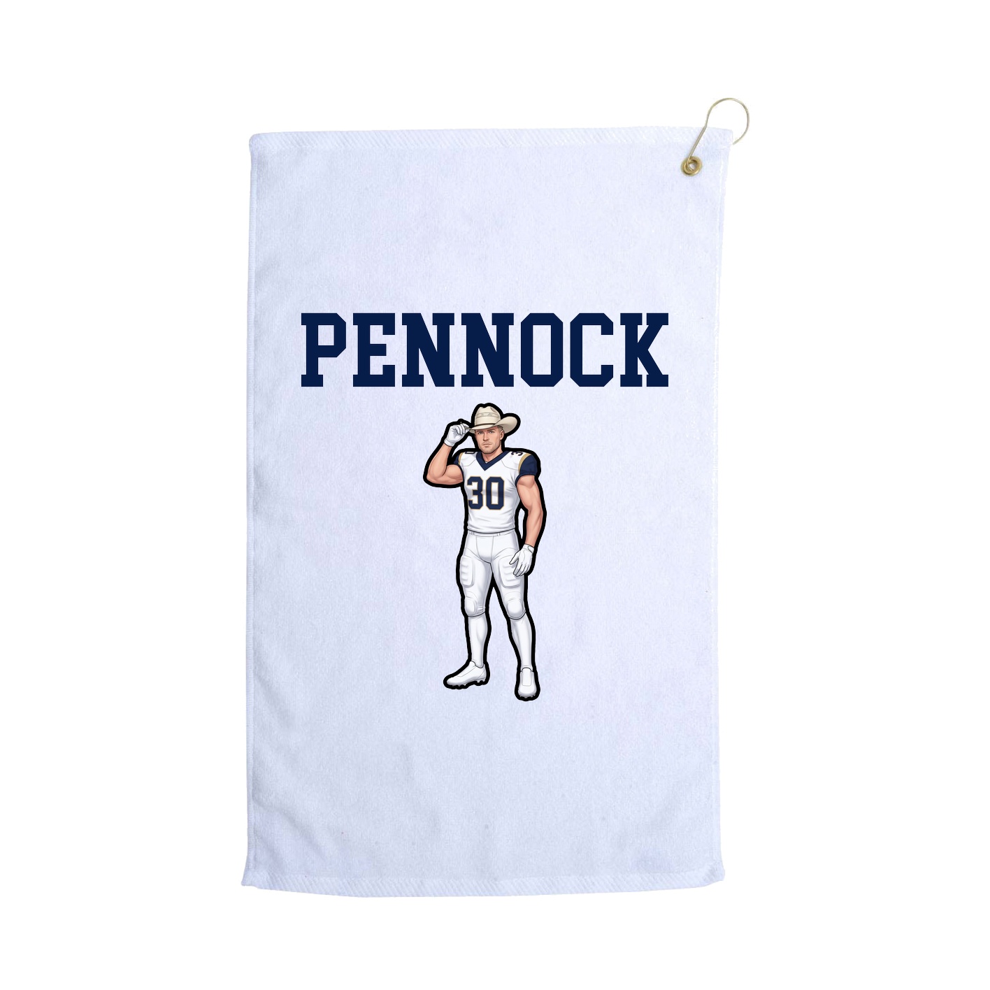 Golf Towel — Shirsey in White