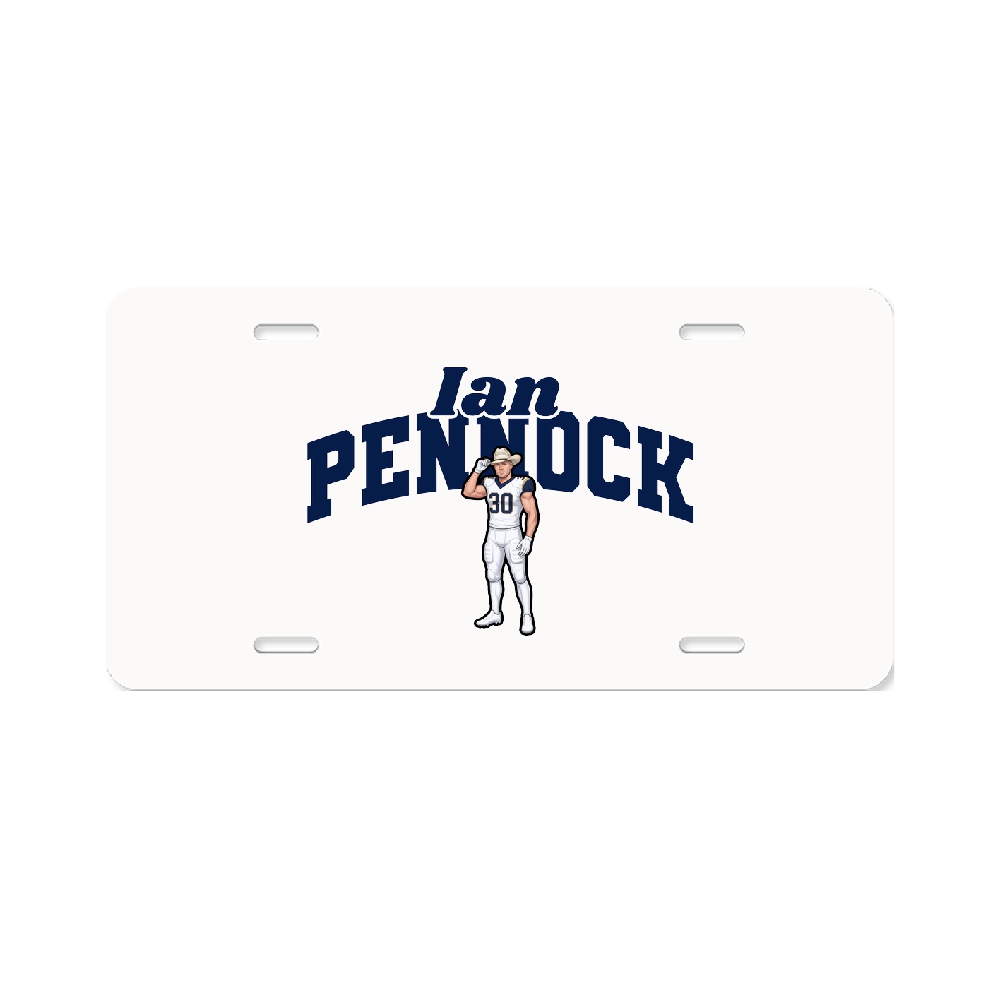 License Plate — Signature Arch in Classic