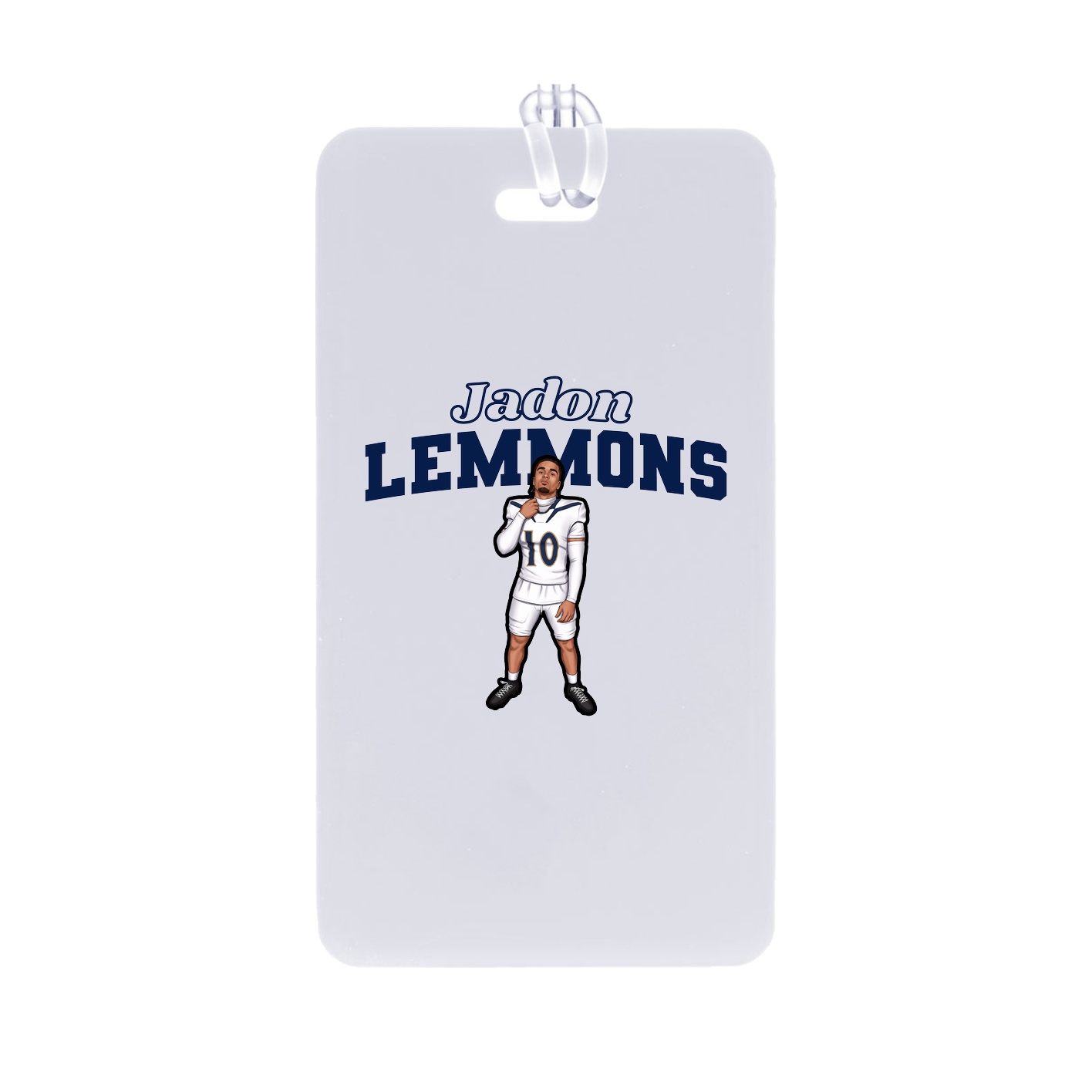 Bag Tag — Name Arch in Classic