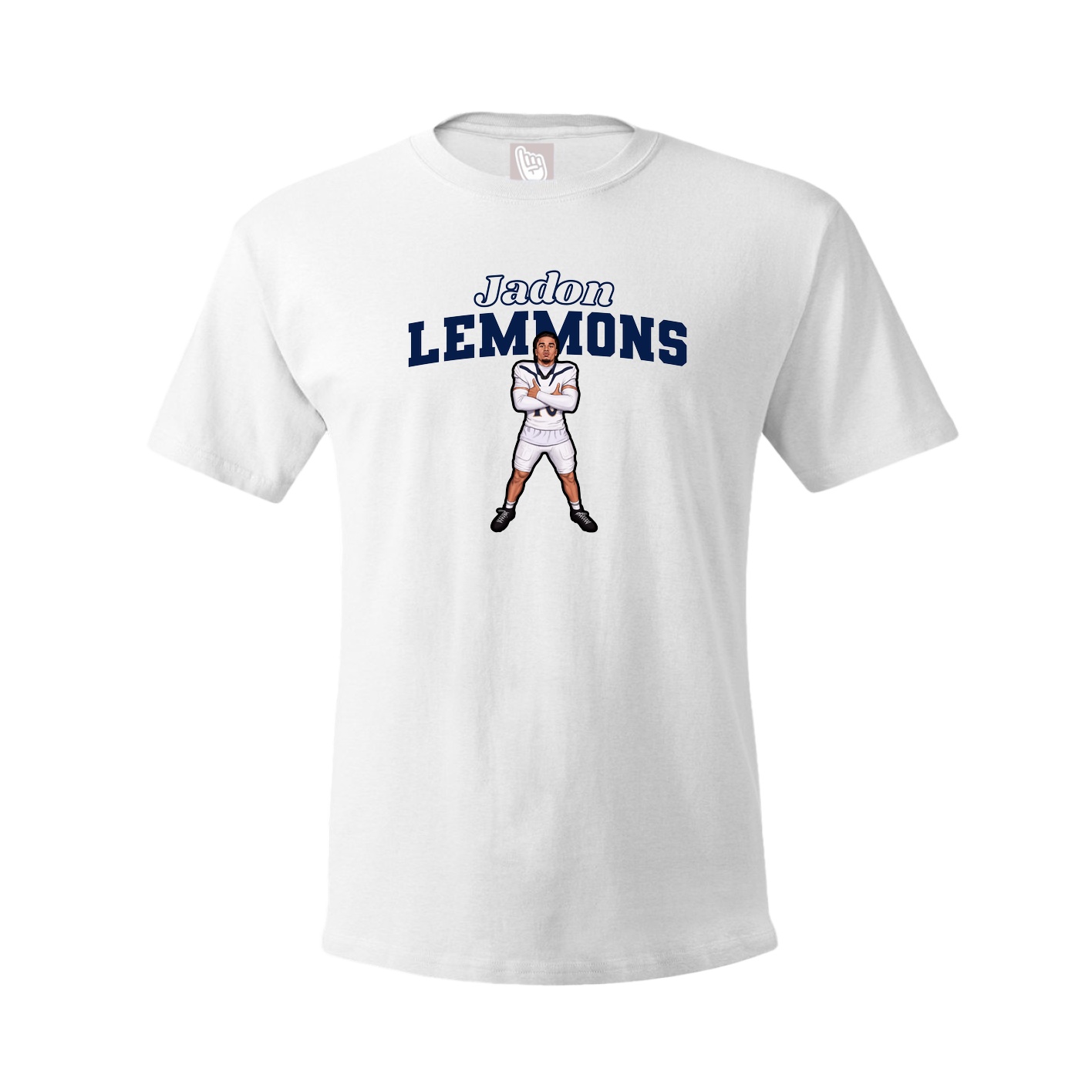 Tee — Name Arch in White
