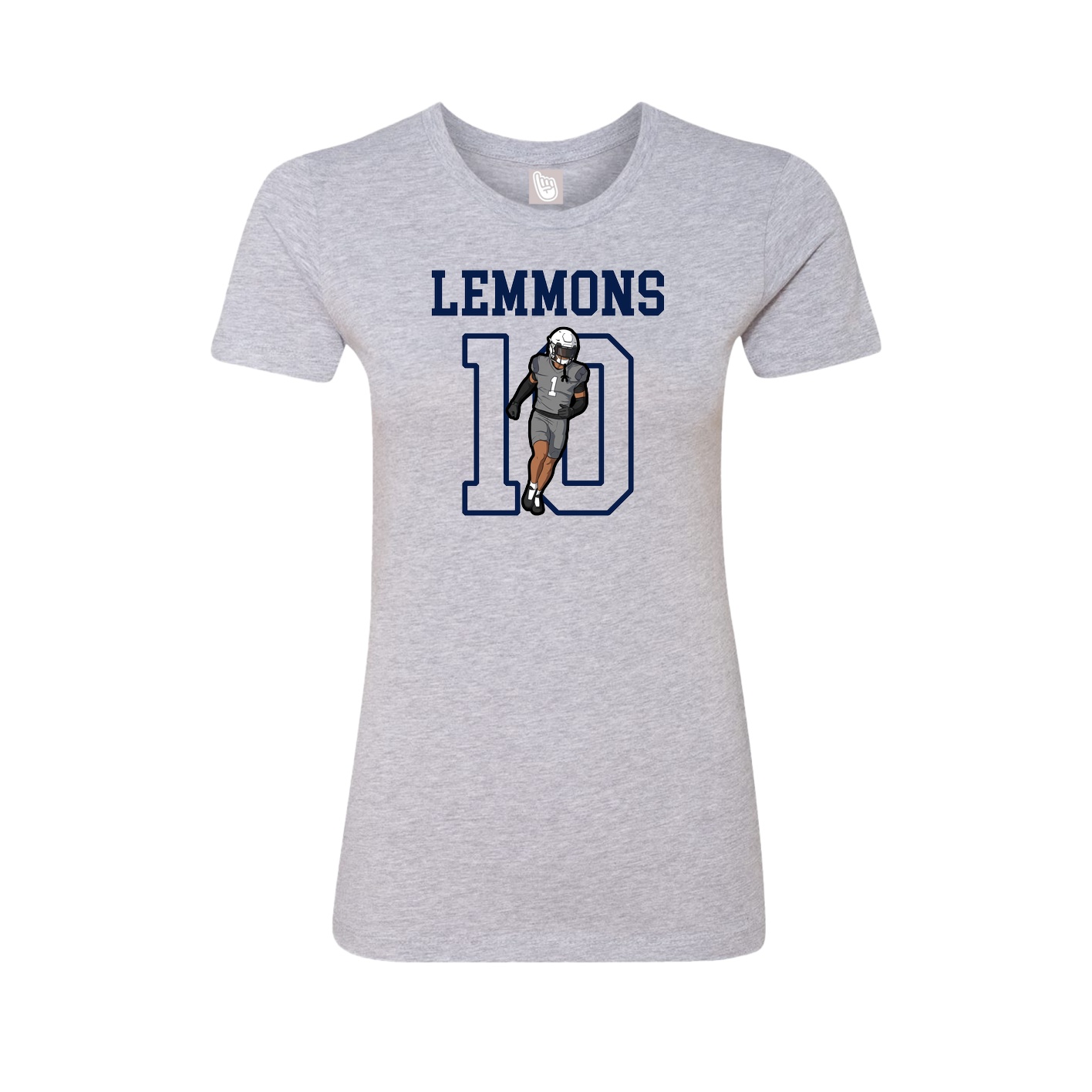 Fitted Women's Tee — Shirsey in Grey
