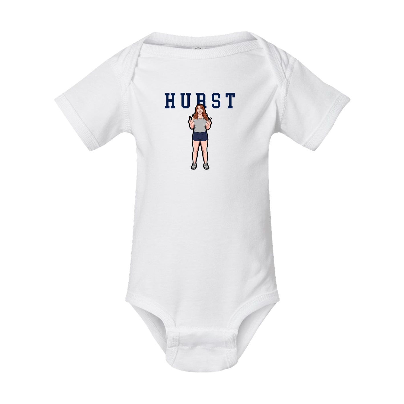 Baby Onesie — Shirsey in White