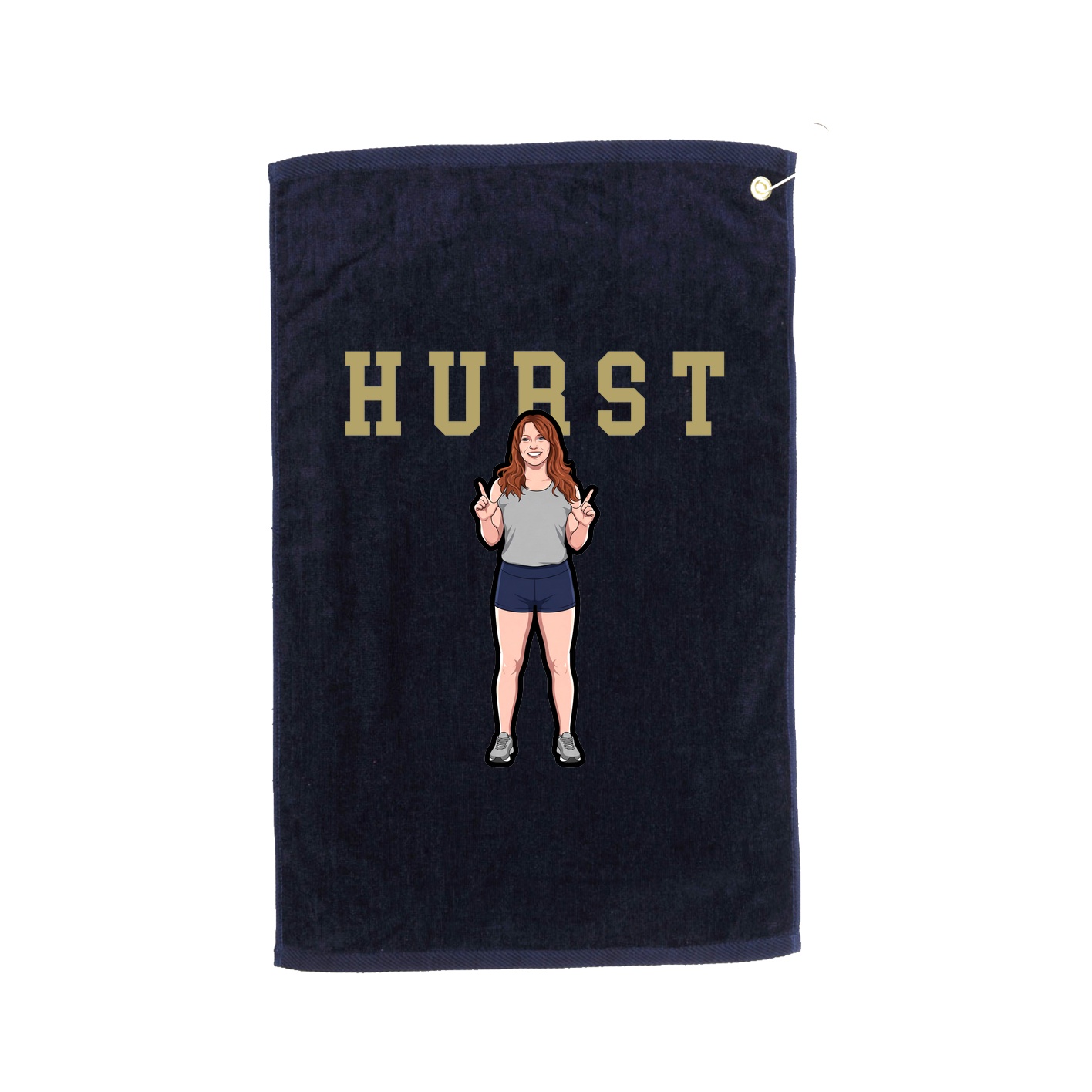 Golf Towel — Shirsey in Navy