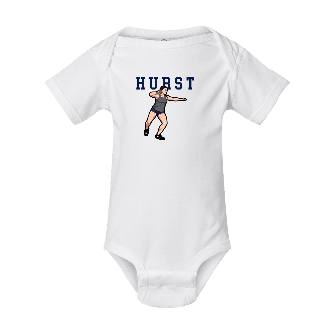 Baby Onesie — Shirsey in White