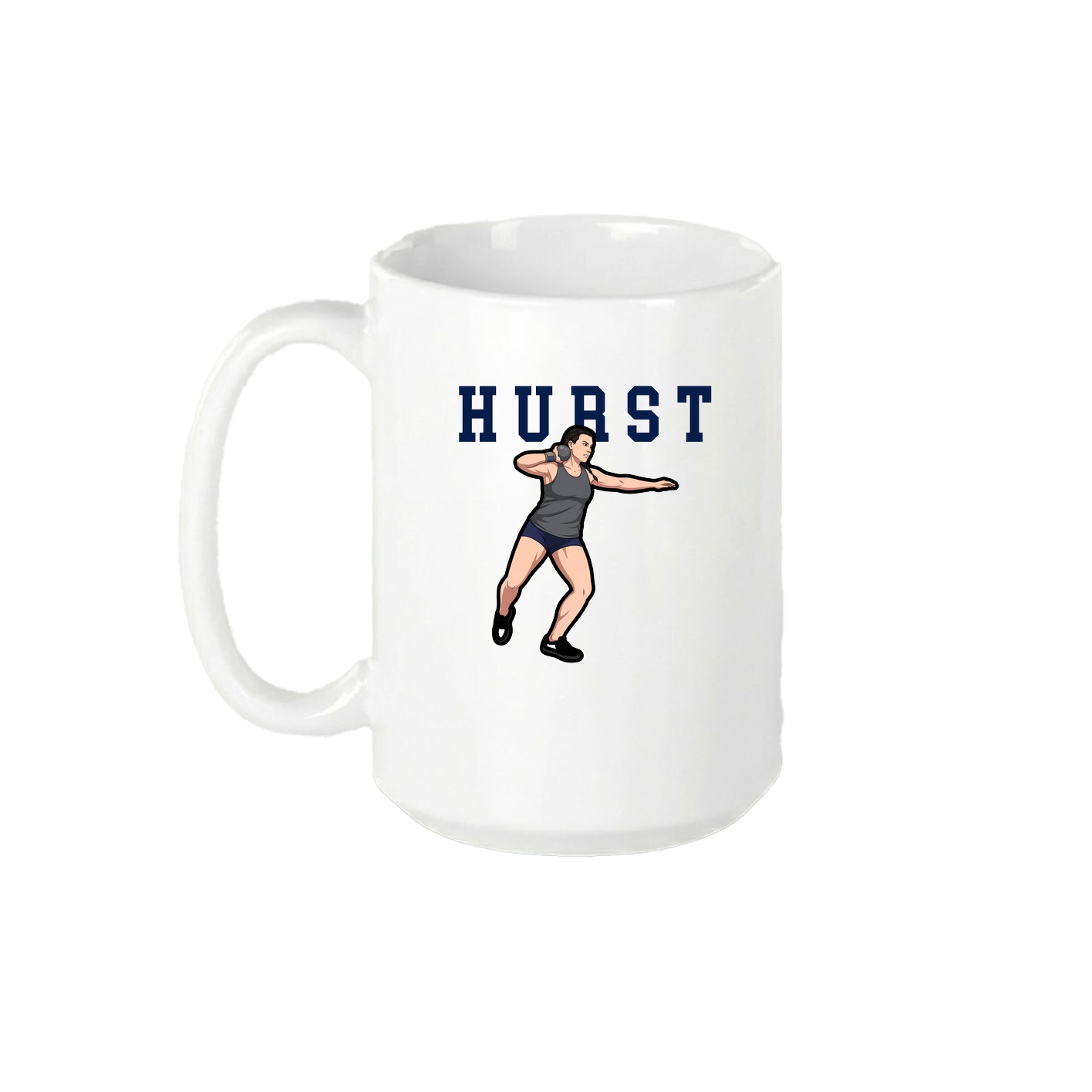 15oz Coffee Mug — Shirsey in White