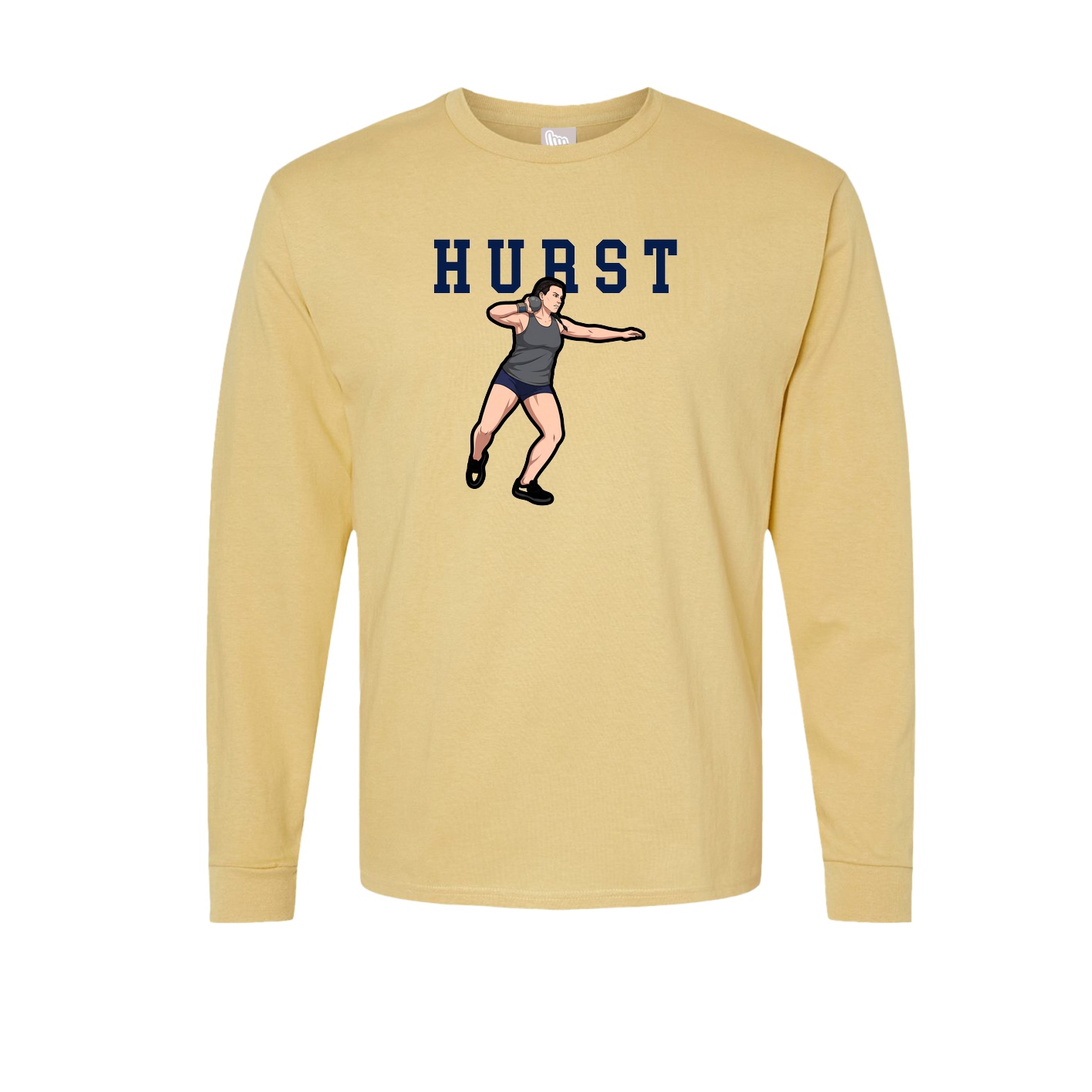 Long Sleeve Tee — Shirsey in Vegas Gold