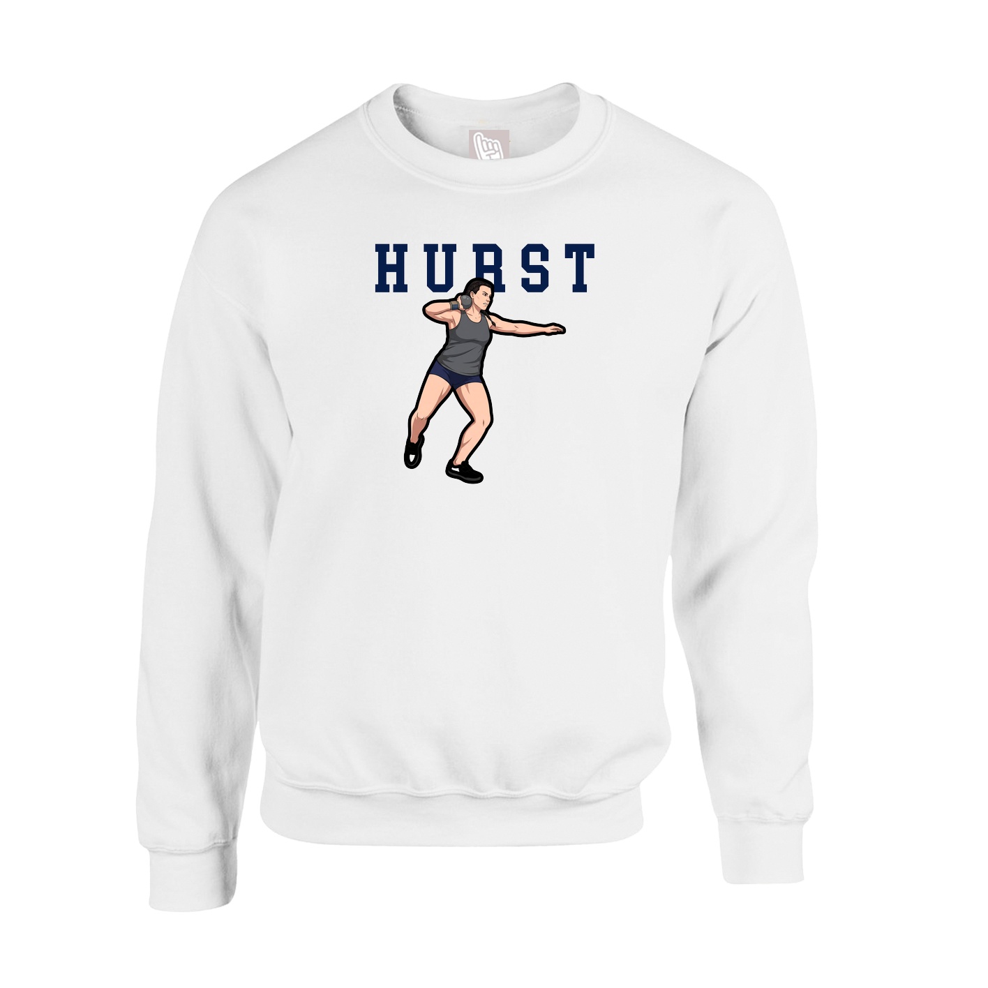 Fleece Crew — Shirsey in White